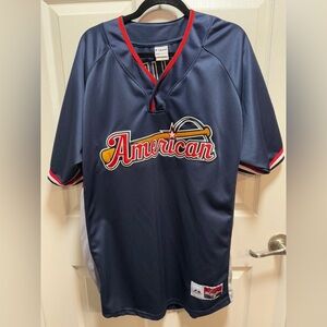 Majestic Navy men’s Baseball Jersey Mauer 2009 size 54